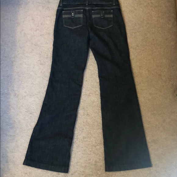 White House Black Market Comfy Trouser Jeans Blanc - Picture 12 of 14